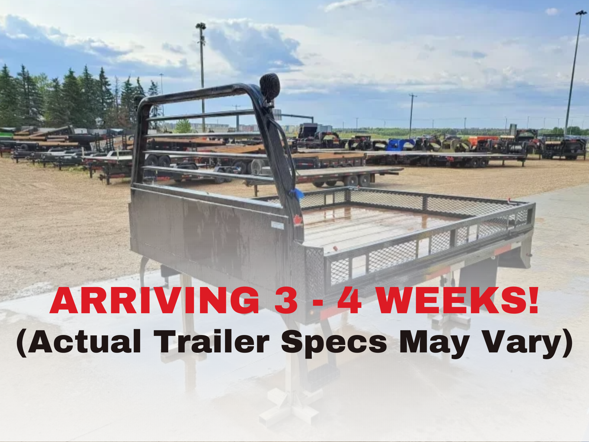 2026 Double A CTD 7'x8.5' Truck Deck 1874