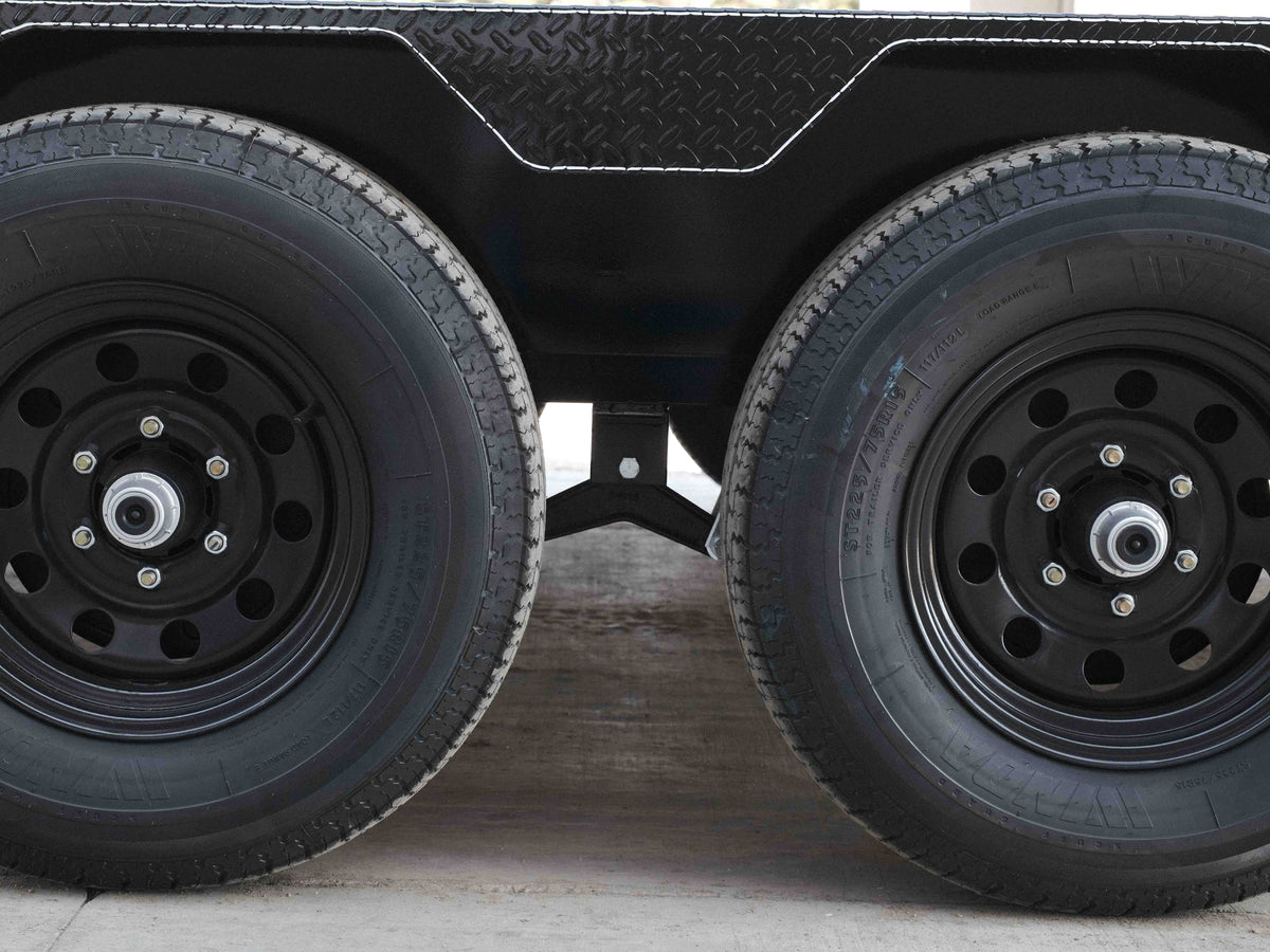 2026 Double A 20' Car Hauler Trailer · Tandem 5K Axles