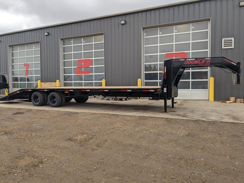 2026 Double A 30' Gooseneck Highboy Trailer - 23000LB GVW