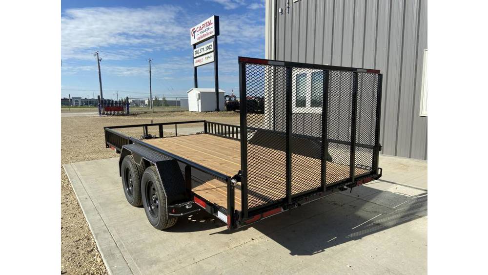 Rental 2025 Double A 7x14 Utility Trailer 31324