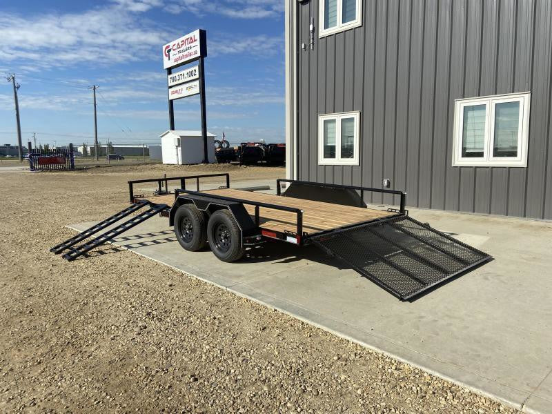 Rental 2025 Double A 7x14 Utility Trailer 31324