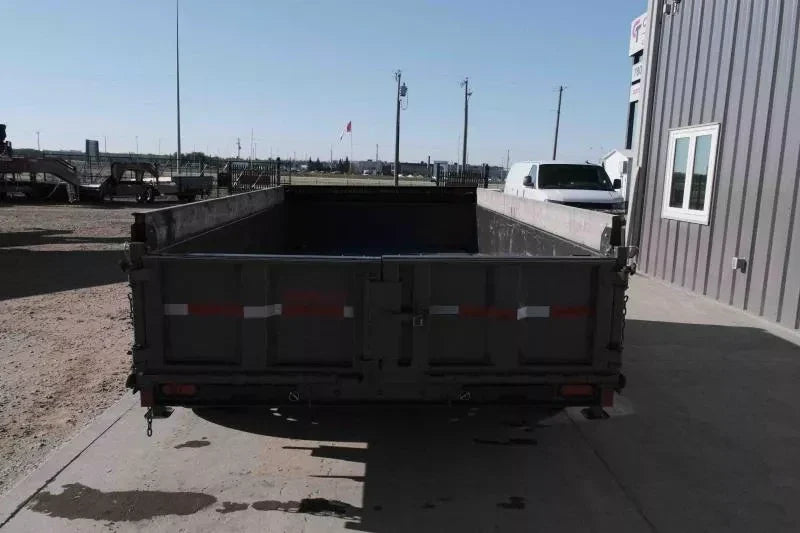 Rental 2024 Double A 7x14 Dump Trailer 28195