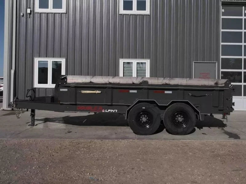 Rental 2024 Double A 7x14 Dump Trailer 28195