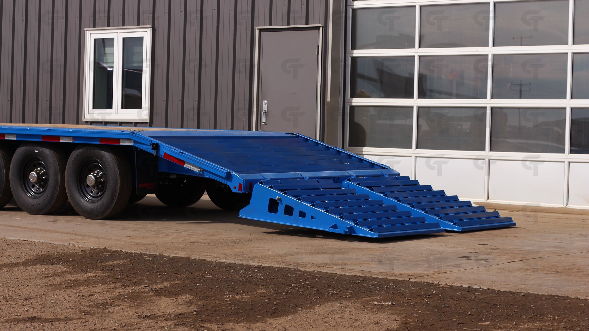 2027 Double A 30' Gooseneck Highboy/Deckover Trailer - 24150LB GVW - 35734