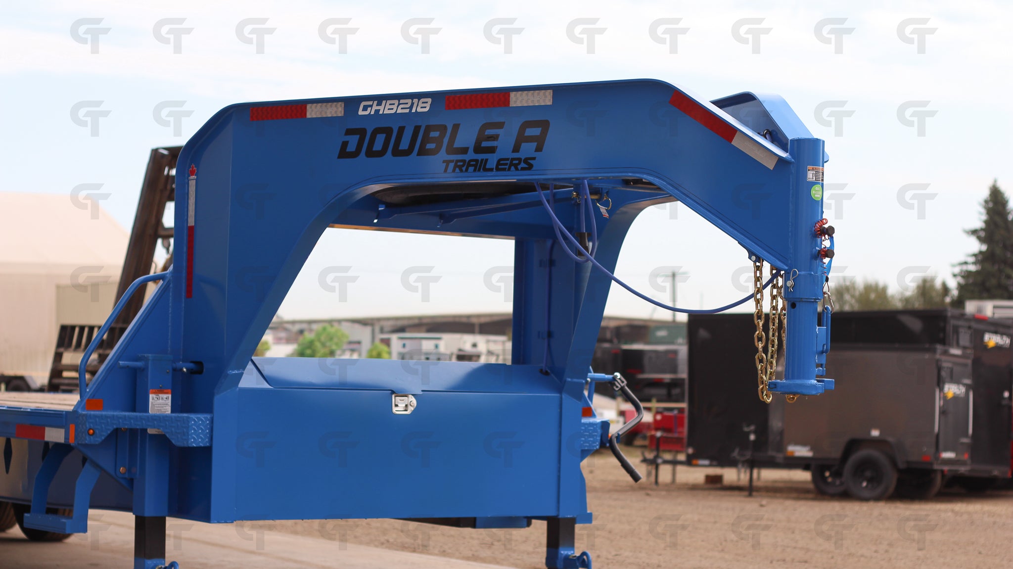 2027 Double A 30' Gooseneck Highboy/Deckover Trailer - 24150LB GVW - 35734