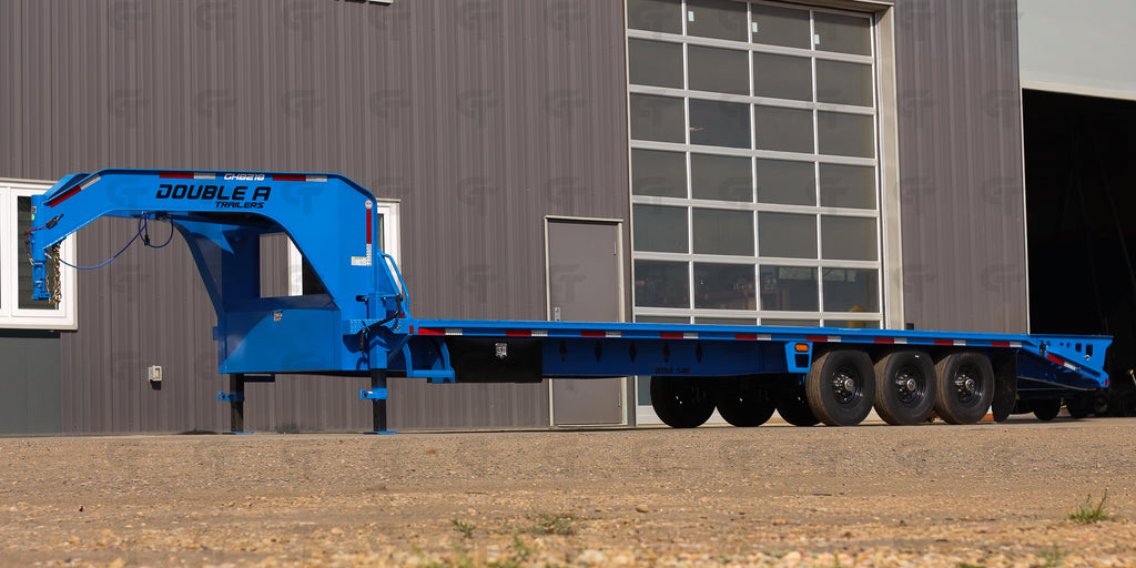 2027 Double A 30' Gooseneck Highboy/Deckover Trailer - 24150LB GVW - 35734