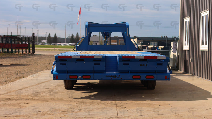 2027 Double A 30' Gooseneck Highboy/Deckover Trailer - 24150LB GVW - 35734