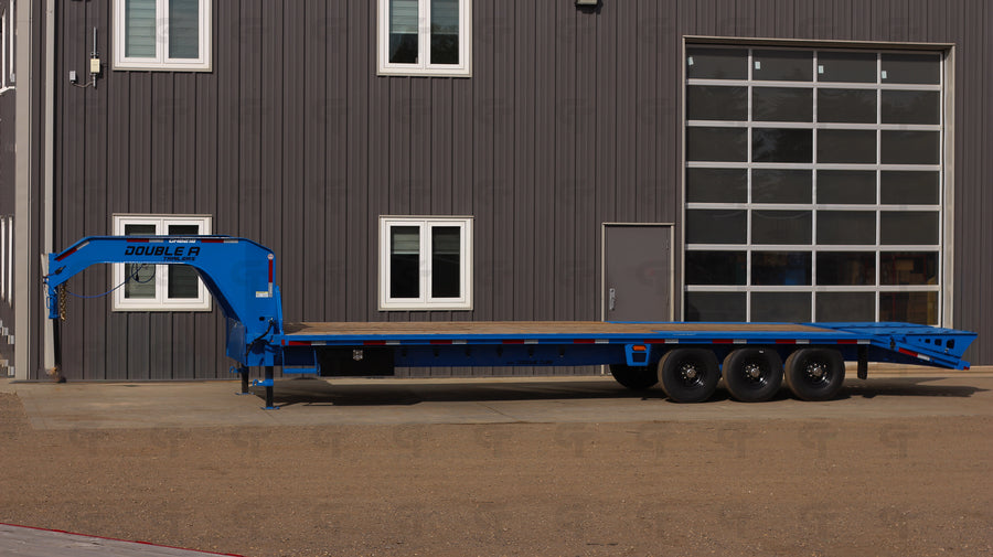 2027 Double A 30' Gooseneck Highboy/Deckover Trailer - 24150LB GVW - 35734
