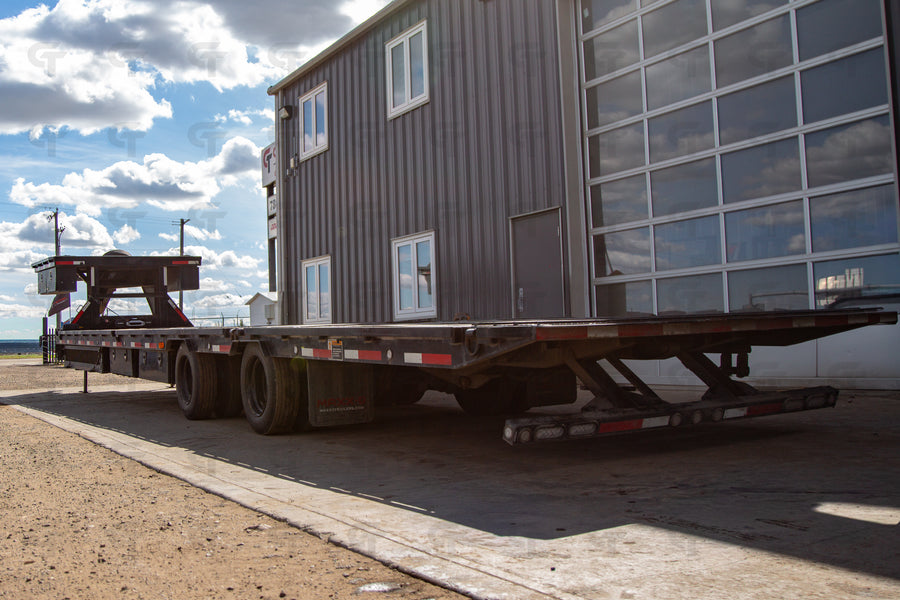 2021 Maxx D 40' Gooseneck Highboy/Deckover Trailer - Air Ride!!! 40000LB GVW - 84246