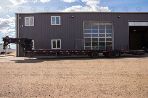 2021 Maxx D 40' Gooseneck Highboy/Deckover Trailer - Air Ride!!! 40000LB GVW - 84246