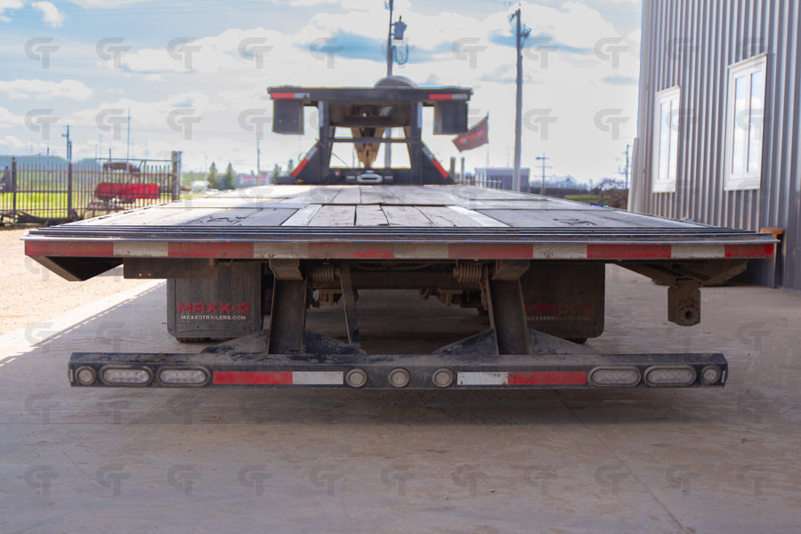 2021 Maxx D 40' Gooseneck Highboy/Deckover Trailer - Air Ride!!! 40000LB GVW - 84246