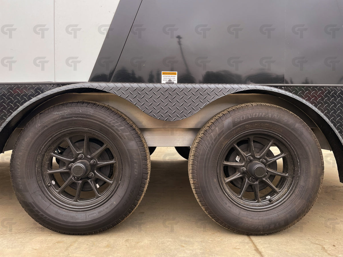 2026 Stealth 7.5' x 16' Enclosed Cargo Trailer · Ramp Door