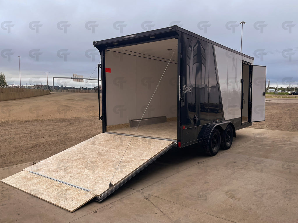 2026 Stealth 7.5' x 16' Enclosed Cargo Trailer · Ramp Door