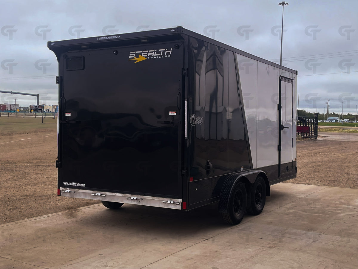 2026 Stealth 7.5' x 16' Enclosed Cargo Trailer · Ramp Door