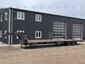 2027 Double A 40' Gooseneck Highboy/Deckover Beavertail Trailer · Tandem 12K