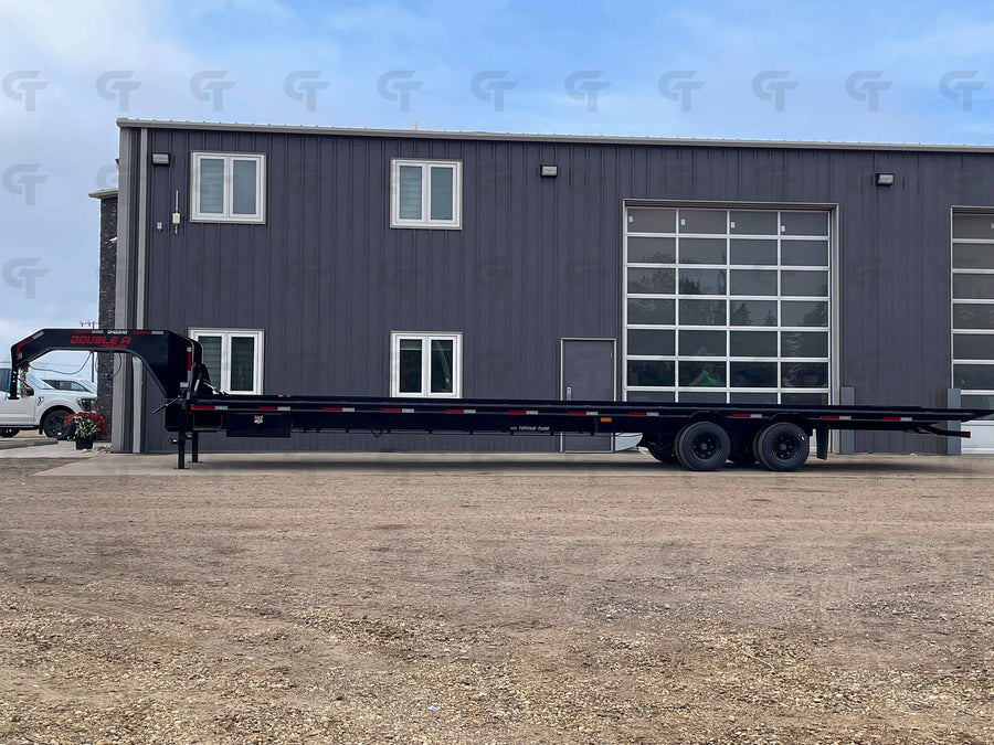 2026 Double A 40' Gooseneck Container Trailer - Full Tilt - 18K Winch - 36800LB GVW - 34698