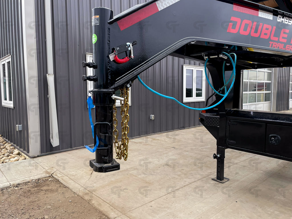 2026 Double A 40' Gooseneck Container Trailer - Full Tilt - 18K Winch - 36800LB GVW - 34698