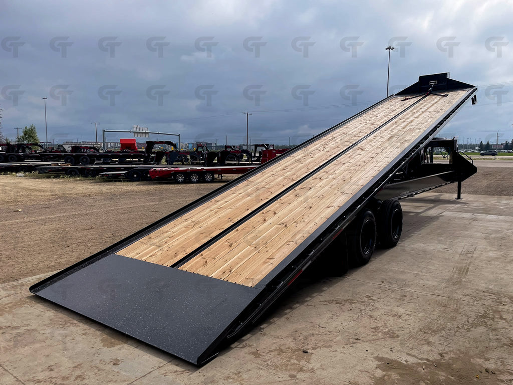 2026 Double A 40' Gooseneck Container Trailer - Full Tilt - 18K Winch - 36800LB GVW - 34698