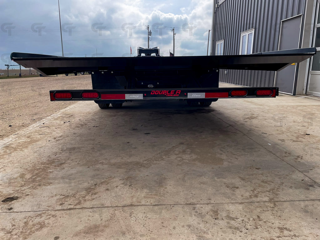 2026 Double A 40' Gooseneck Container Trailer - Full Tilt - 18K Winch - 36800LB GVW - 34698