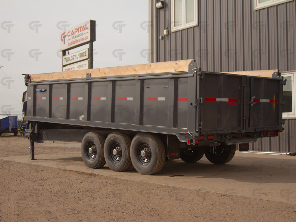 2027 Double A 8.5' x 20' Gooseneck Dump Trailer - 36" Sides - 35407