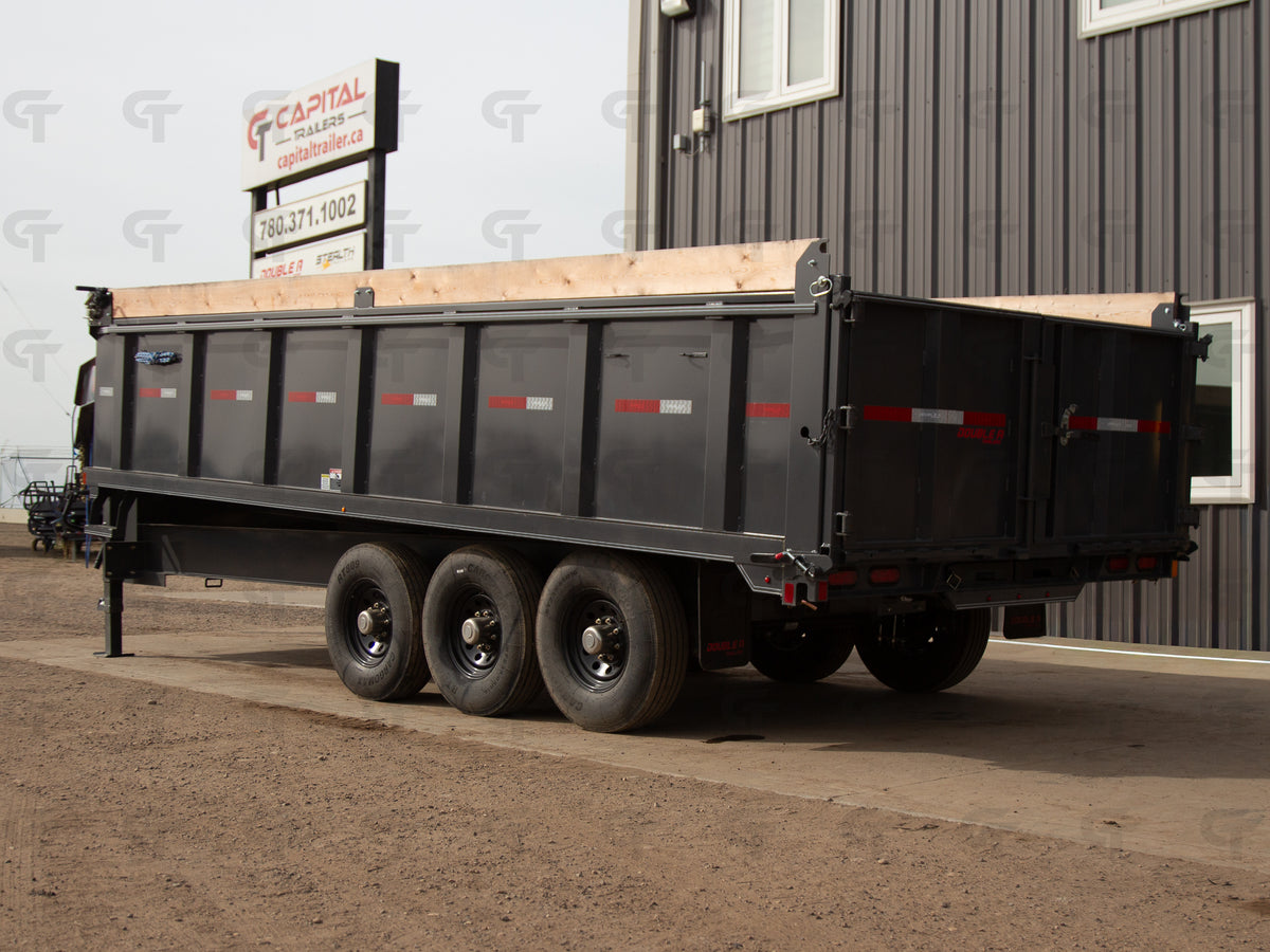 2027 Double A 8.5' x 20' Gooseneck Dump Trailer - 36" Sides - 35407