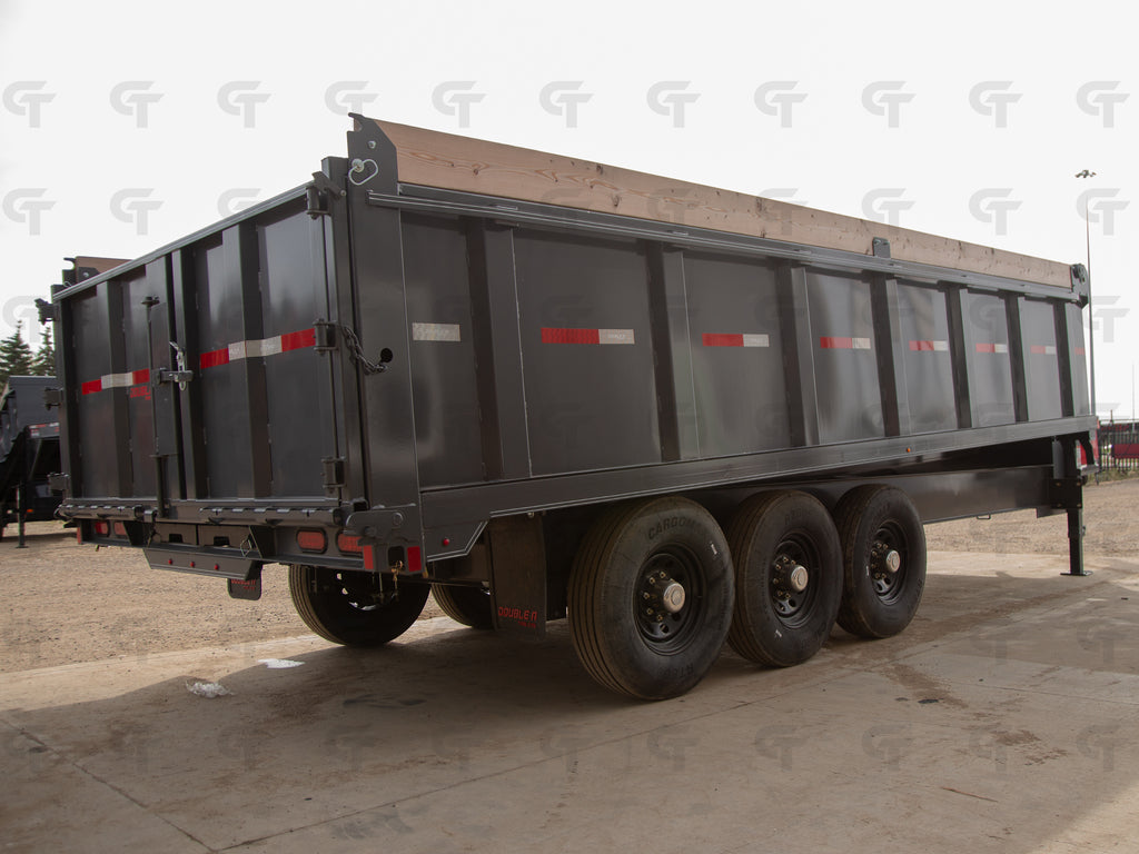 2027 Double A 8.5' x 20' Gooseneck Dump Trailer - 36" Sides - 35407