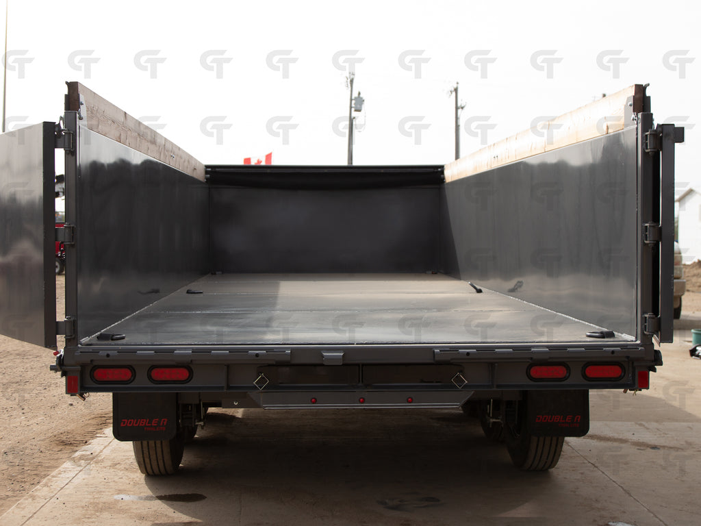 2027 Double A 8.5' x 20' Gooseneck Dump Trailer - 36" Sides - 35407