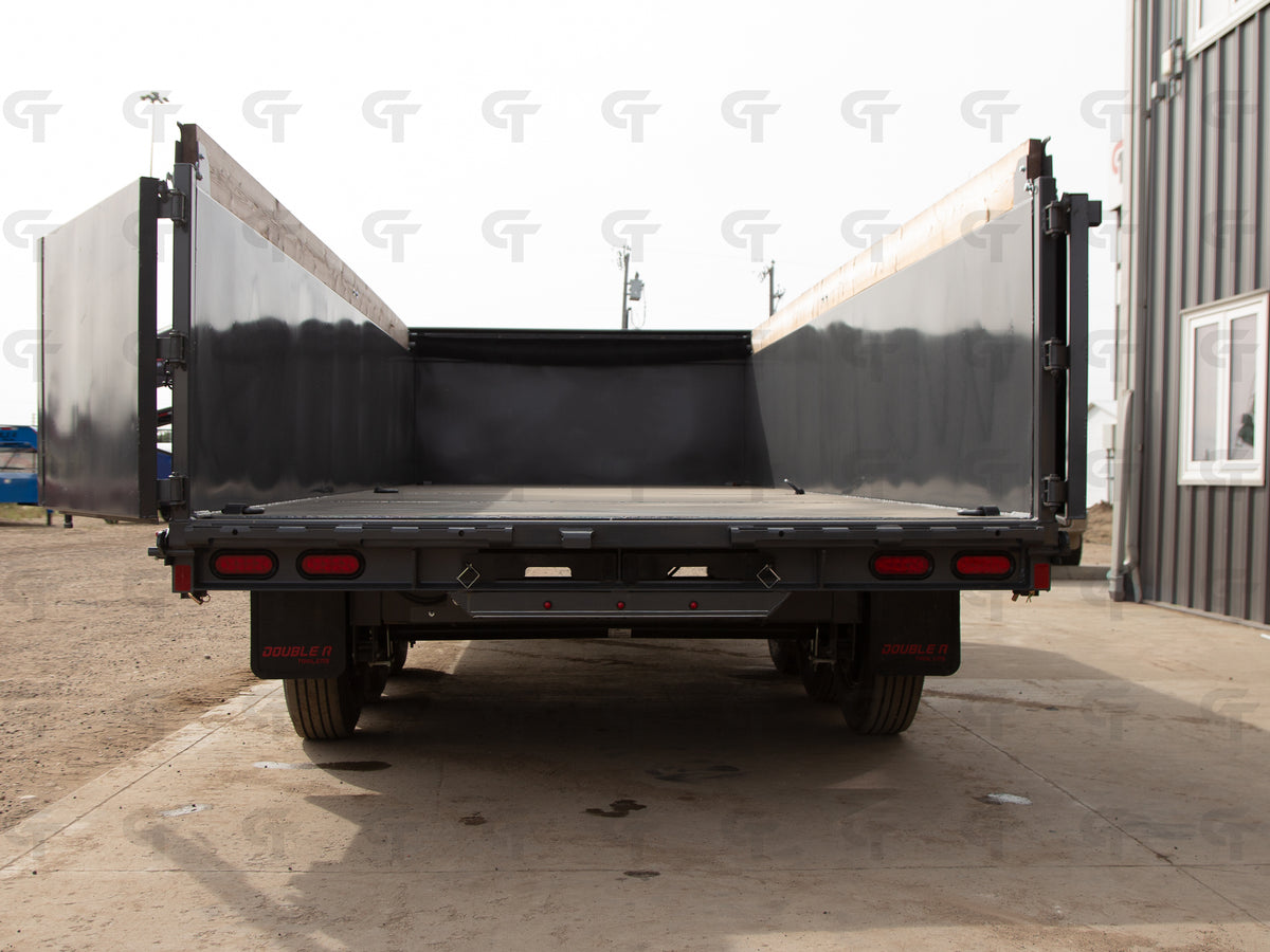 2027 Double A 8.5' x 20' Gooseneck Dump Trailer - 36" Sides - 35407