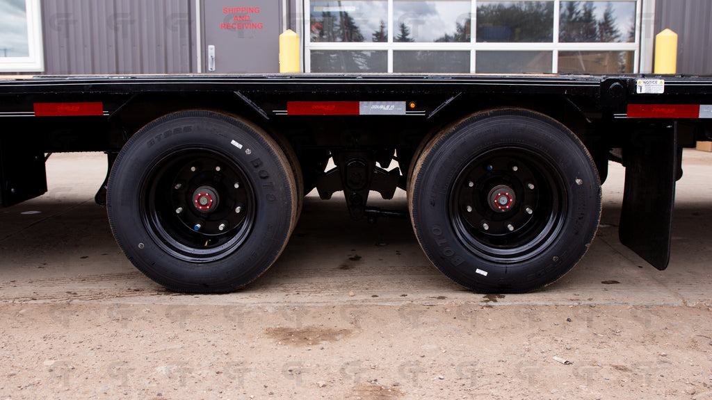 2027 Double A 42' Gooseneck Highboy/Deckover Beavertail Trailer · Tandem 16K
