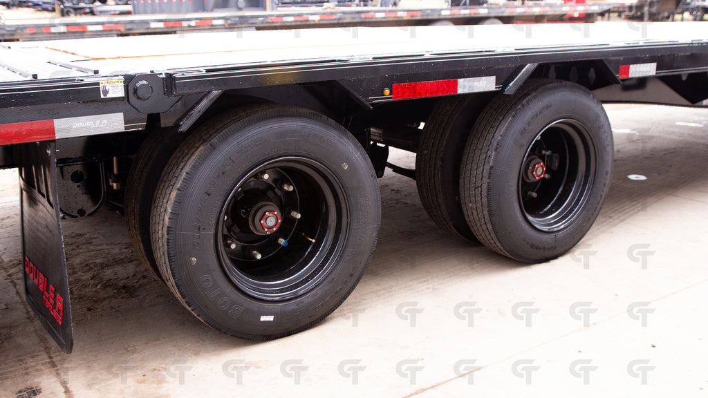 2027 Double A 42' Gooseneck Highboy/Deckover Beavertail Trailer · Tandem 16K