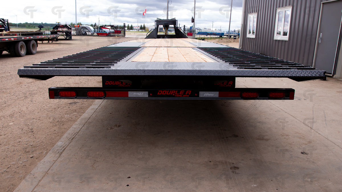 2027 Double A 42' Gooseneck Highboy/Deckover · Hydraulic Beavertail
