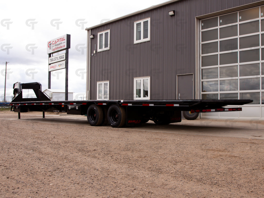 2027 Double A 42' Gooseneck Highboy/Deckover · Hydraulic Beavertail