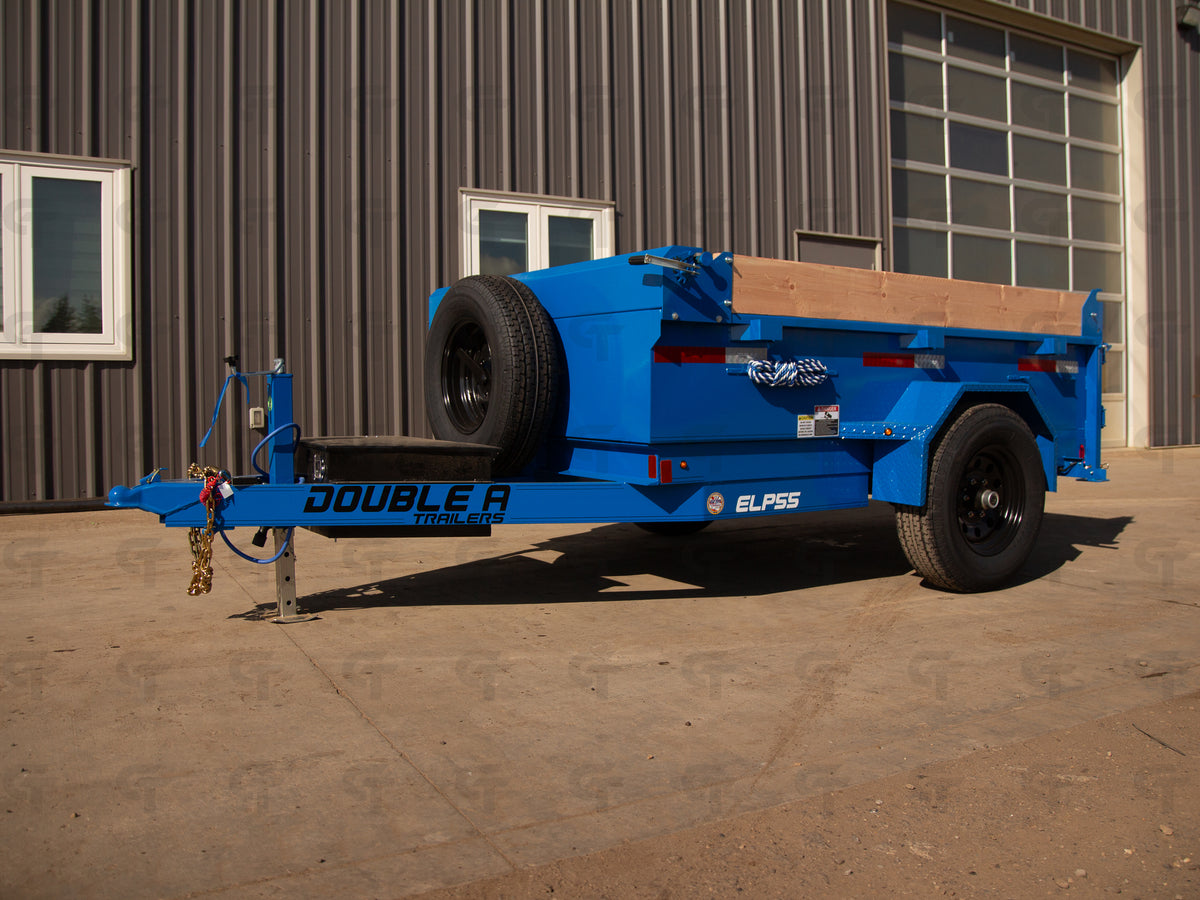 2027 Double A 5' x 8' Dump Trailer · Single 5K Axle