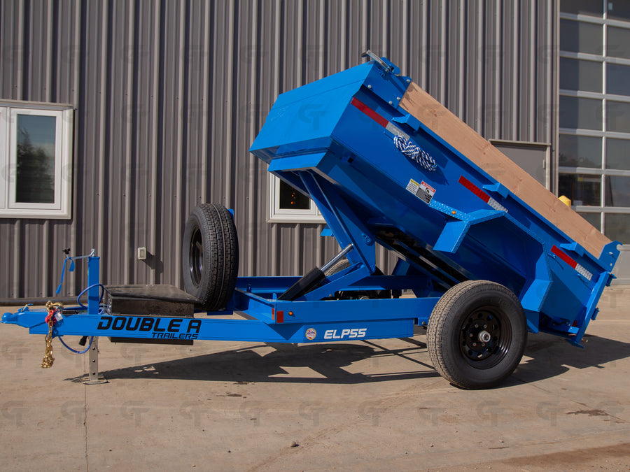 2027 Double A 5' 8' Dump Trailer - 5500LB GVW - 36375