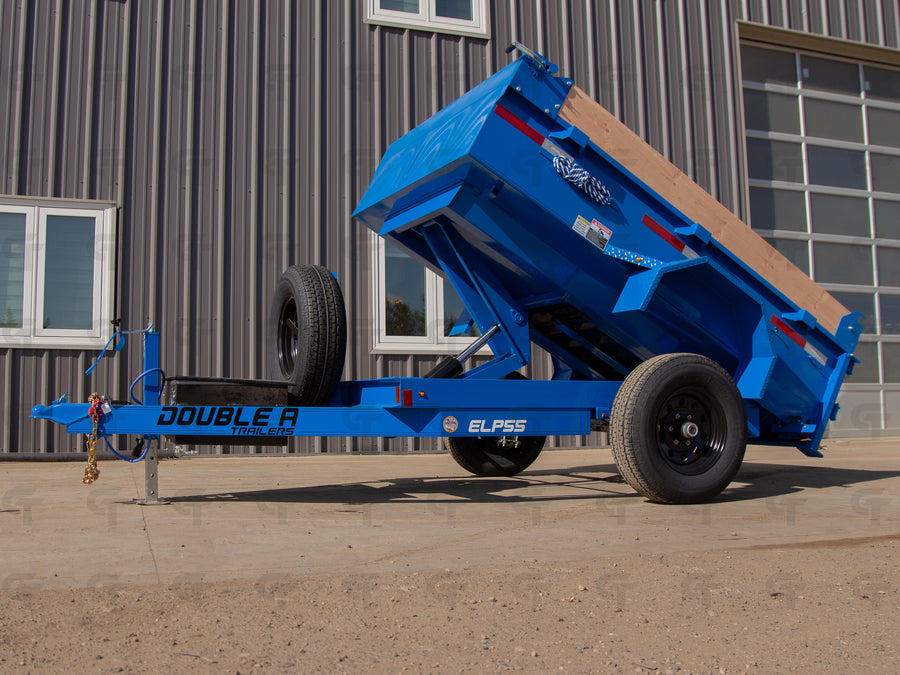 2027 Double A 5' 8' Dump Trailer - 5500LB GVW - 36375