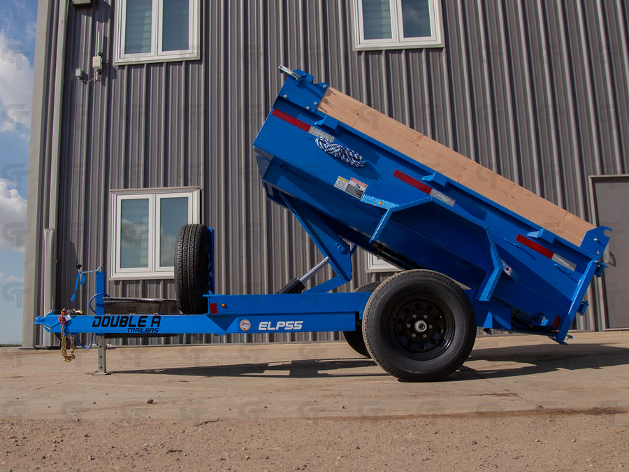 2027 Double A 5' 8' Dump Trailer - 5500LB GVW - 36375