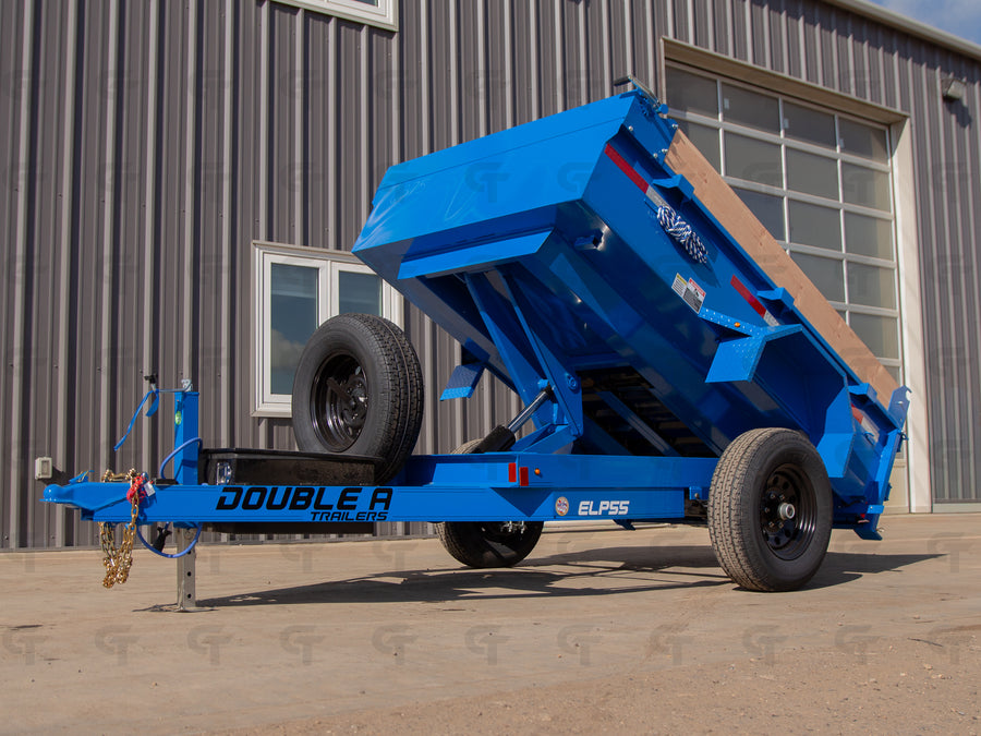 2027 Double A 5' 8' Dump Trailer - 5500LB GVW - 36375