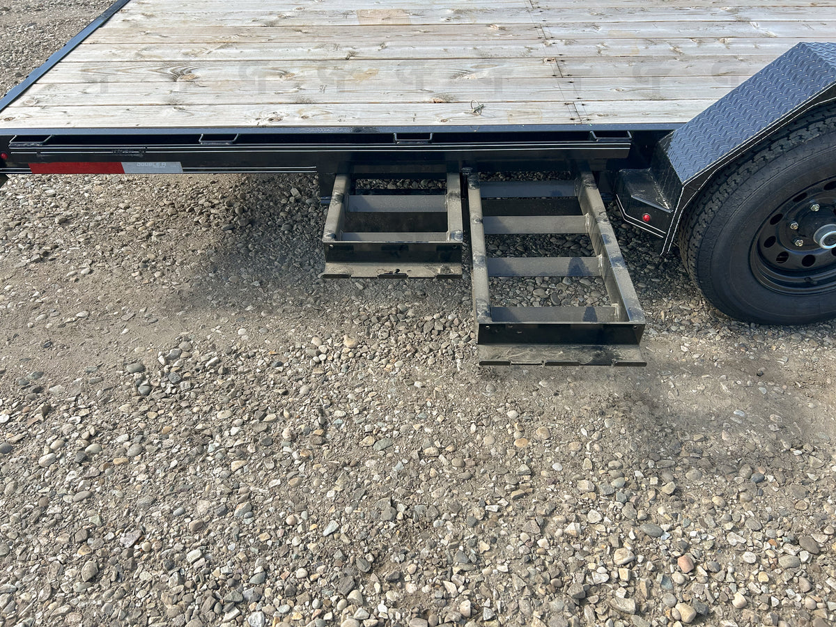 2027 Double A 24' Car Hauler Trailer · Tandem 5K Axles