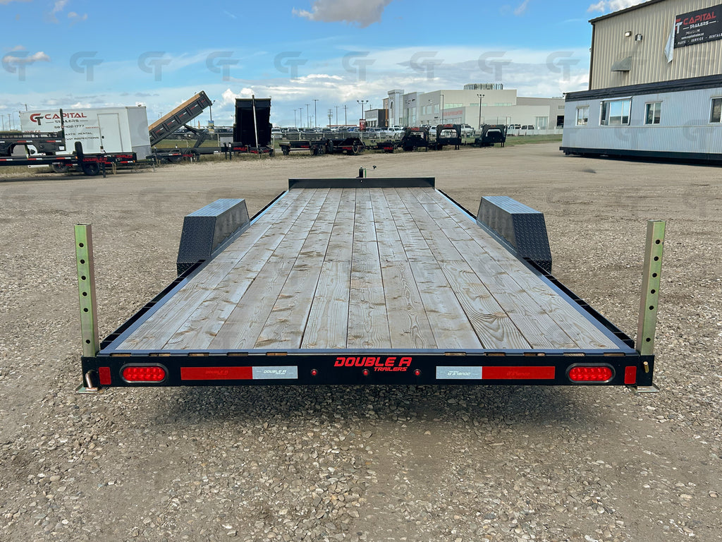 2027 Double A 24' Car Hauler Trailer · Tandem 5K Axles