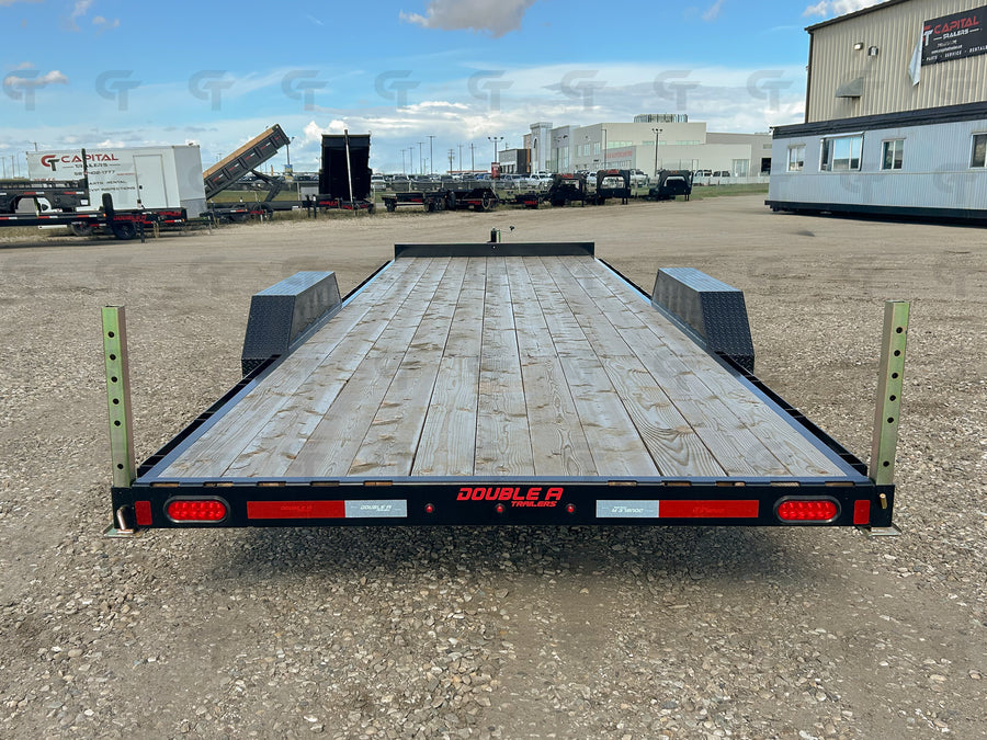 2027 Double A 24' Equipment Car Hauler Trailer - 11000LB GVW - 36062