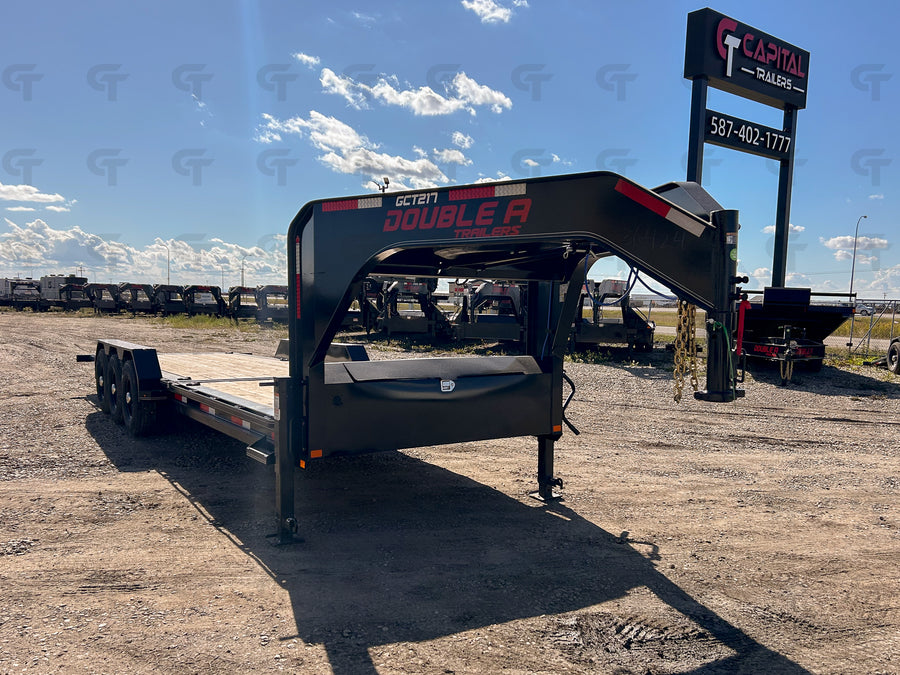 2027 Double A 26' Gooseneck Cushion Tilt - 24150LB GVW- 36424