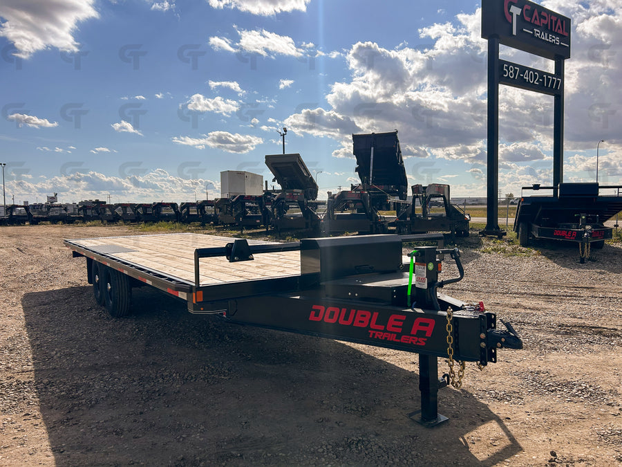 2025 Double A 24' Highboy Trailer Full Tilt  - 15400LB GVW - 34578
