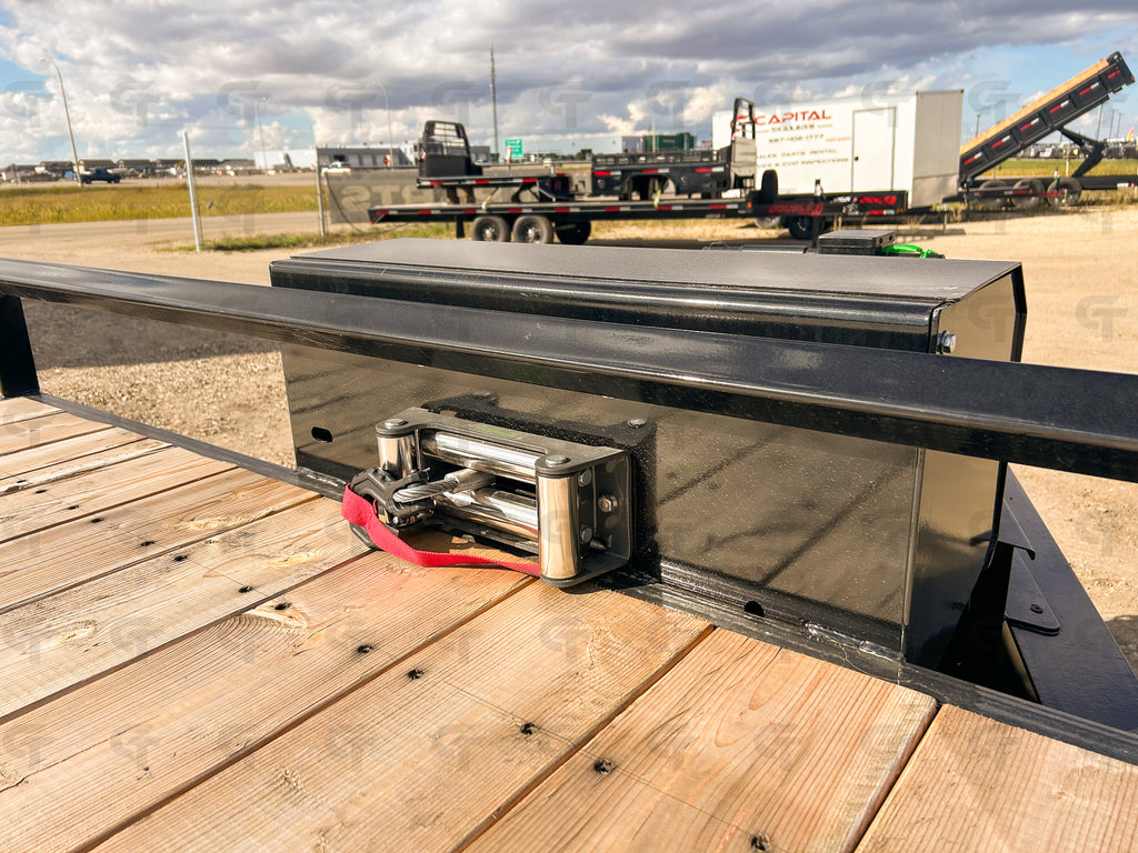 2027 Double A 24' Highboy Full Tilt Trailer - 15400LB GVW - 36070