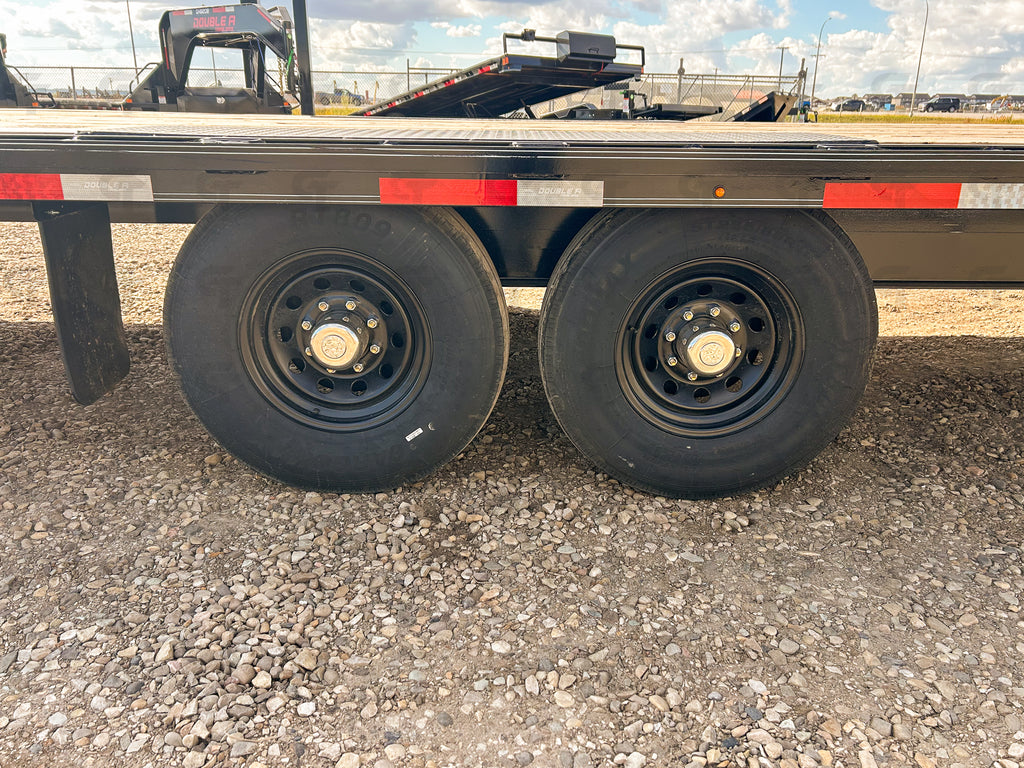 2025 Double A 24' Highboy Trailer Full Tilt  - 15400LB GVW - 34578