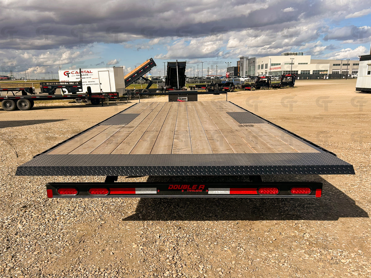 2025 Double A 24' Highboy Trailer Full Tilt  - 15400LB GVW - 34578