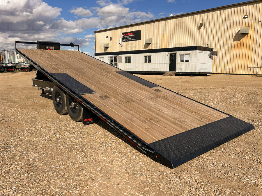 2025 Double A 24' Highboy Trailer Full Tilt  - 15400LB GVW - 34578