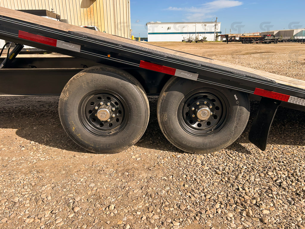 2025 Double A 24' Highboy Trailer Full Tilt  - 15400LB GVW - 34578