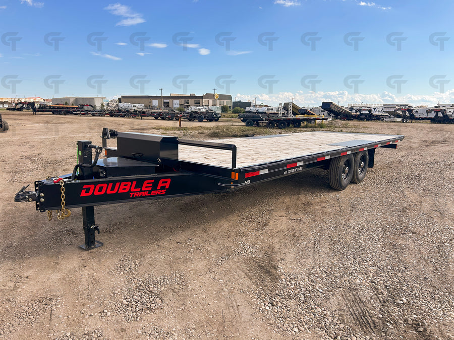 2025 Double A 24' Highboy Trailer Full Tilt  - 15400LB GVW - 34578