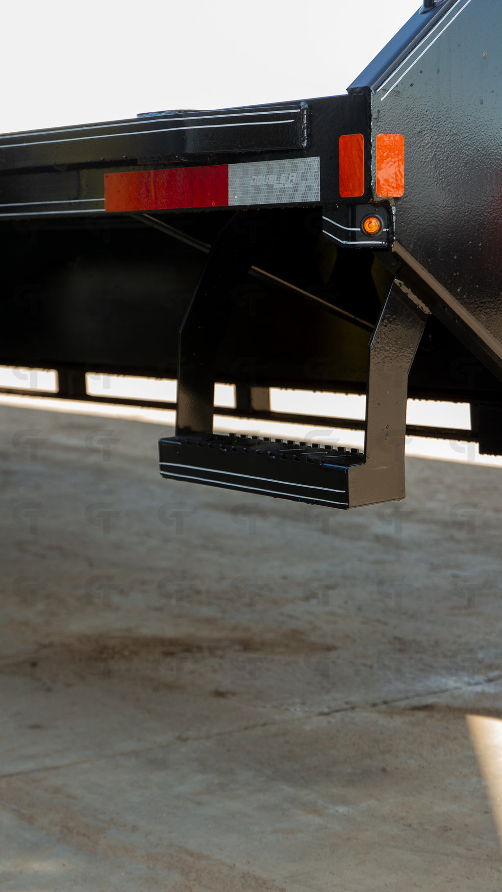 2027 Double A 30' Gooseneck Highboy/Deckover Trailer · Tandem 12K Axles