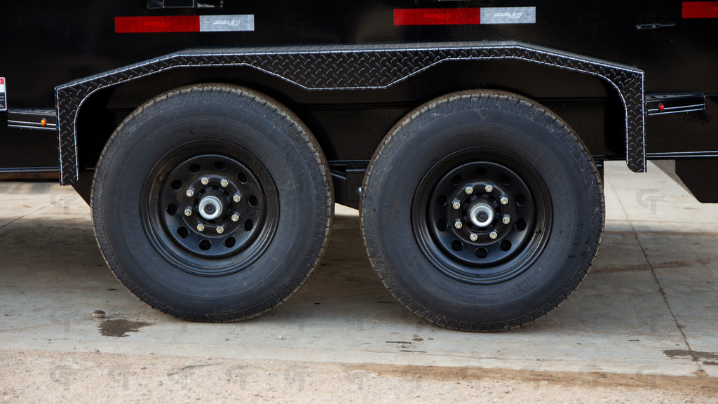 2027 Double A 7' 14' Dump Trailer - 15400LB GVW - 36389